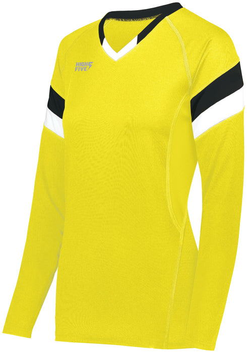 High Five Ladies Truhit Tri-Color Long Sleeve Jersey